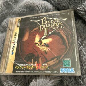 Tested! Panzer Dragoon II Zwei for Sega Saturn Japanese CIB